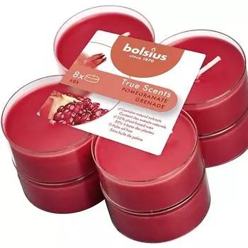 BOLSIUS Свечи чайные арома Bolsius True scents гранат