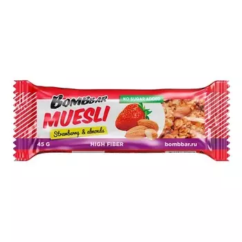 BOMBBAR Батончик Мультизлаковый клубника