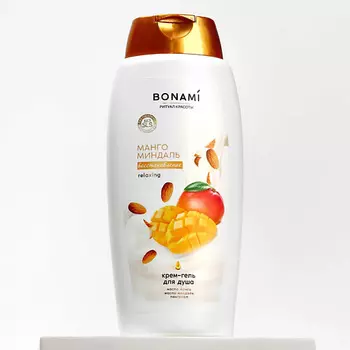 BONAMI Гель для душа Восстановление манго и миндаль 750.0