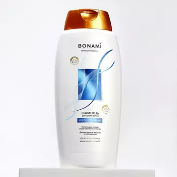 BONAMI Шампунь для волос с маслом кокоса и жожобы, блеск и питание 750.0