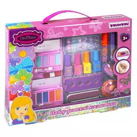 BONDIBON Eva Набор детской декоративной косметики косметичка-палетка лаки аксессуары для маникюра