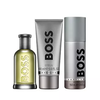 BOSS Набор Boss Bottled: Туалетная вода + Дезодорант-спрей + Гель для душа