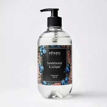 BOTANIC SECRETS Гель для душа Сандал и можжевельник 500.0