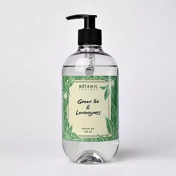 BOTANIC SECRETS Гель для душа Зеленый чай и лемонграсс 500.0
