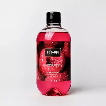 BOTANIC SECRETS Гель-пена для ванны и душа Малина 500.0