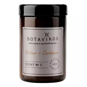 BOTAVIKOS Аромасвеча Ветивер + Кардамон Scent №5 90