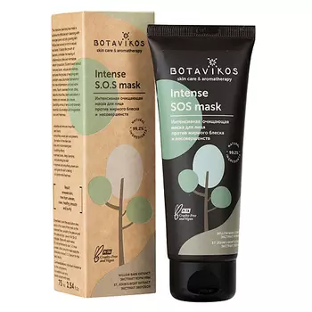 BOTAVIKOS Botavikos Интенсивная очищающая маска против жирного блеска и несовершенств INTENSE S.O.S 75.0