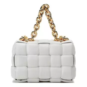 BOTTEGA VENETA Сумка Chain Cassette Padded Intreccio Shoulder