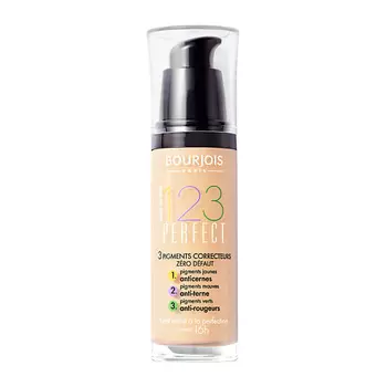 BOURJOIS Корректирующйи тональный крем 1 2 3 Perfect Foundation