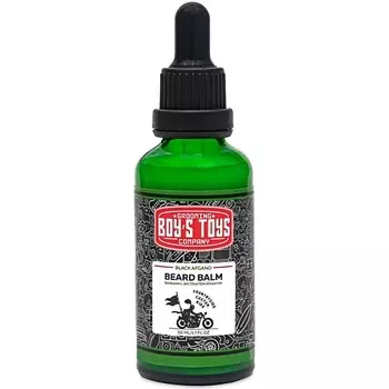 BOY'S TOYS Бальзам для бороды с экстрактом конопли и ароматом Black Afgano Beard Balm