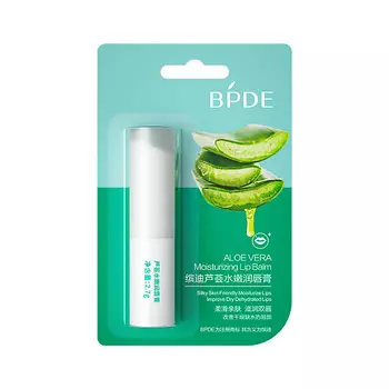 BPDE Питательный бальзам для губ с экстрактом алоэ вера