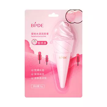 BPDE Питательный бальзам для губ с ароматом персика