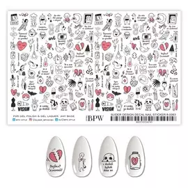 BPW.STYLE Гранд-слайдер Цветные элементы микс