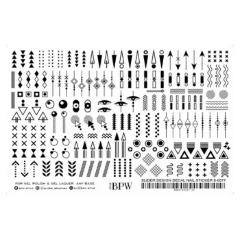 BPW.STYLE Гранд-слайдер Геометрия черный