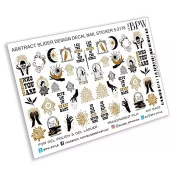 BPW.STYLE Слайдер дизайн Абстрактный миксс