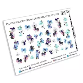 BPW.STYLE Слайдер-дизайн Анютины глазки