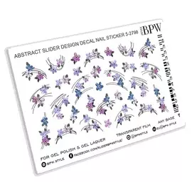 BPW.STYLE Слайдер-дизайн Анютины глазки