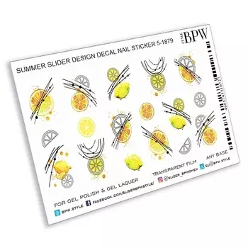 BPW.STYLE Слайдер-дизайн Цитрусы