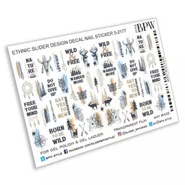 BPW.STYLE Слайдер дизайн Этнический микс