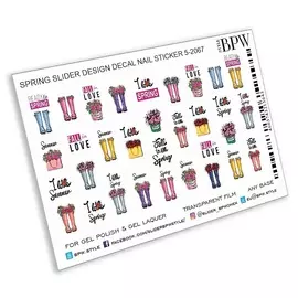 BPW.STYLE Слайдер-дизайн Love spring