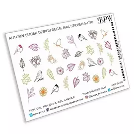 BPW.STYLE Слайдер-дизайн Осенние штампы