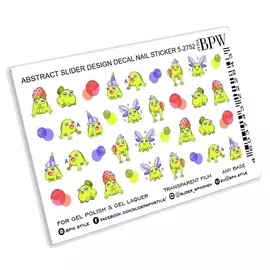 BPW.STYLE Слайдер-дизайн Принцессы-лягушки