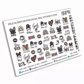 BPW.STYLE Слайдер-дизайн Wild girl