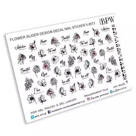 BPW.STYLE Слайдер-дизайн Жизнь цветов