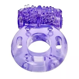 BRADEX Эрекционное кольцо с вибрацией Ring Elastic Heart