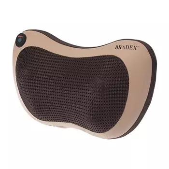 BRADEX Массажная подушка с подогревом и разминающим массажем Шиацу