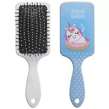 BRADEX Массажная расческа для волос "СПЯЩИЙ ЕДИНОРОЖКА"