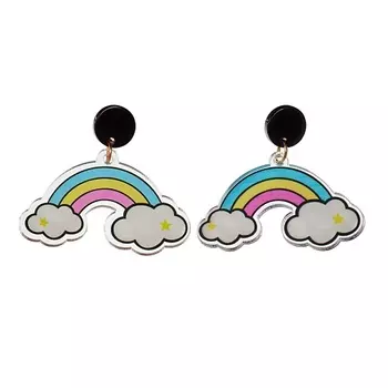 BRADEX Серьги "РАДУГА"