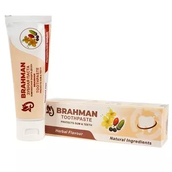 BRAHMAN Зубная паста индийская с травами