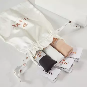 BRAMO Набор бесшовных трусов хипстер