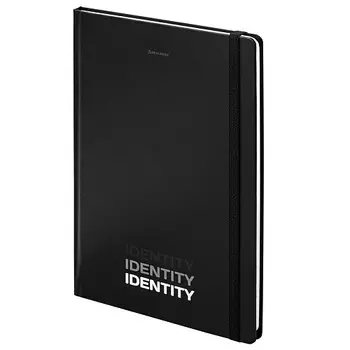 BRAUBERG Блокнот с резинкой А4 Identity 96 листов