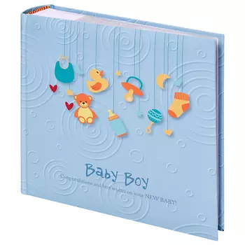 BRAUBERG Фотоальбом Baby Girl 200 фото 10*15см