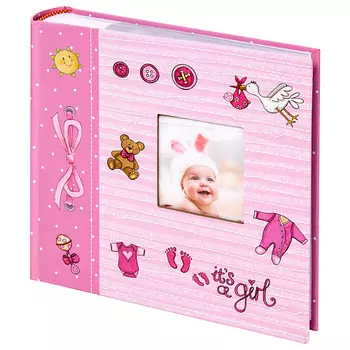 BRAUBERG Фотоальбом It's a girl на 200 фото 10х15 см