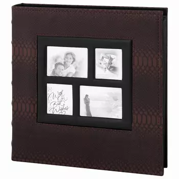 BRAUBERG Фотоальбом на 500 фотографий 10х15 см