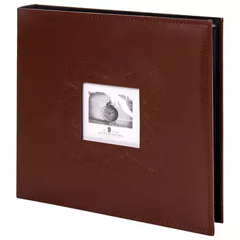 BRAUBERG Фотоальбом "Smooth brown"