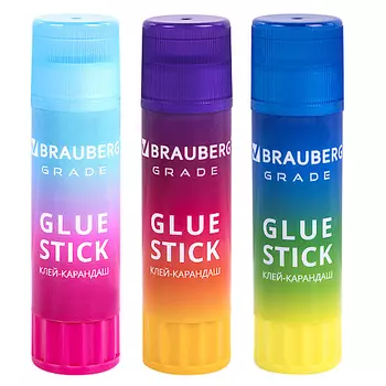 BRAUBERG Клей-карандаш GRADE