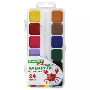 BRAUBERG Краски акварельные KIDS