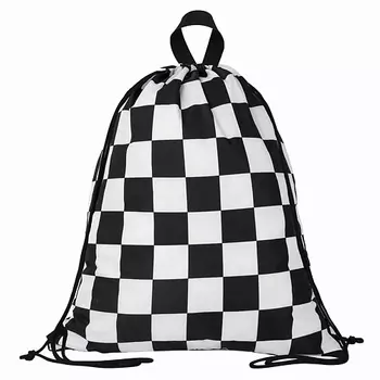 BRAUBERG Мешок для обуви большой удобный с ручкой Black and white