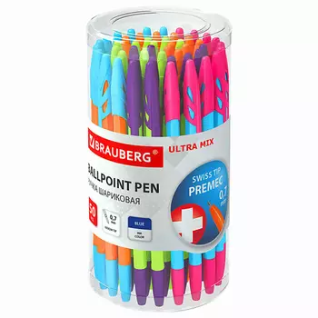 BRAUBERG Набор шариковых ручек Ultra Mix 50
