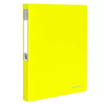 BRAUBERG Папка на 2 кольцах Neon