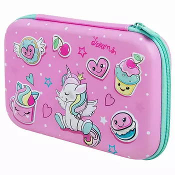 BRAUBERG Пенал KIDS, Unicorn dreams