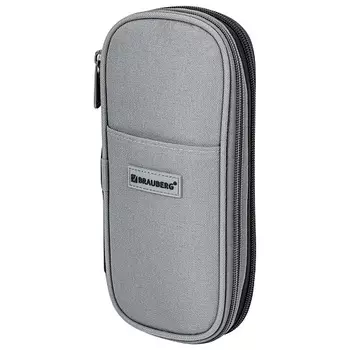 BRAUBERG Пенал-трансформер Charcoal gray