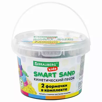 BRAUBERG Песок для лепки кинетический KIDS