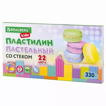 BRAUBERG Пластилин классический KIDS