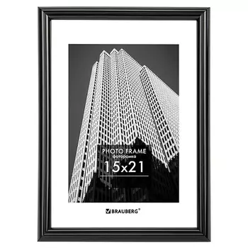 BRAUBERG Рамка 15х21см небьющаяся Original