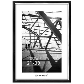 BRAUBERG Рамка 21х30см небьющаяся Original Line